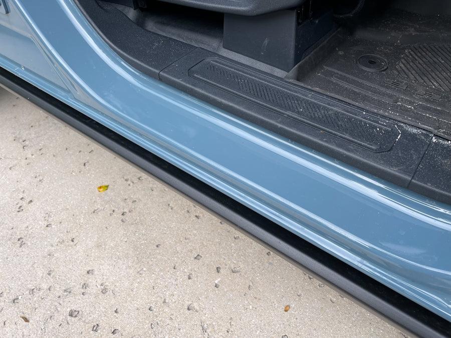 Door Sill Protectors - 2021+ Bronco 4 Door - 21BRONCODS-3DBCF-21BRONCODS-CLPPF-21BRONCODS-MB-21BRONCODS-GB-21BRONCODS-RD-  DRIVEN - 9