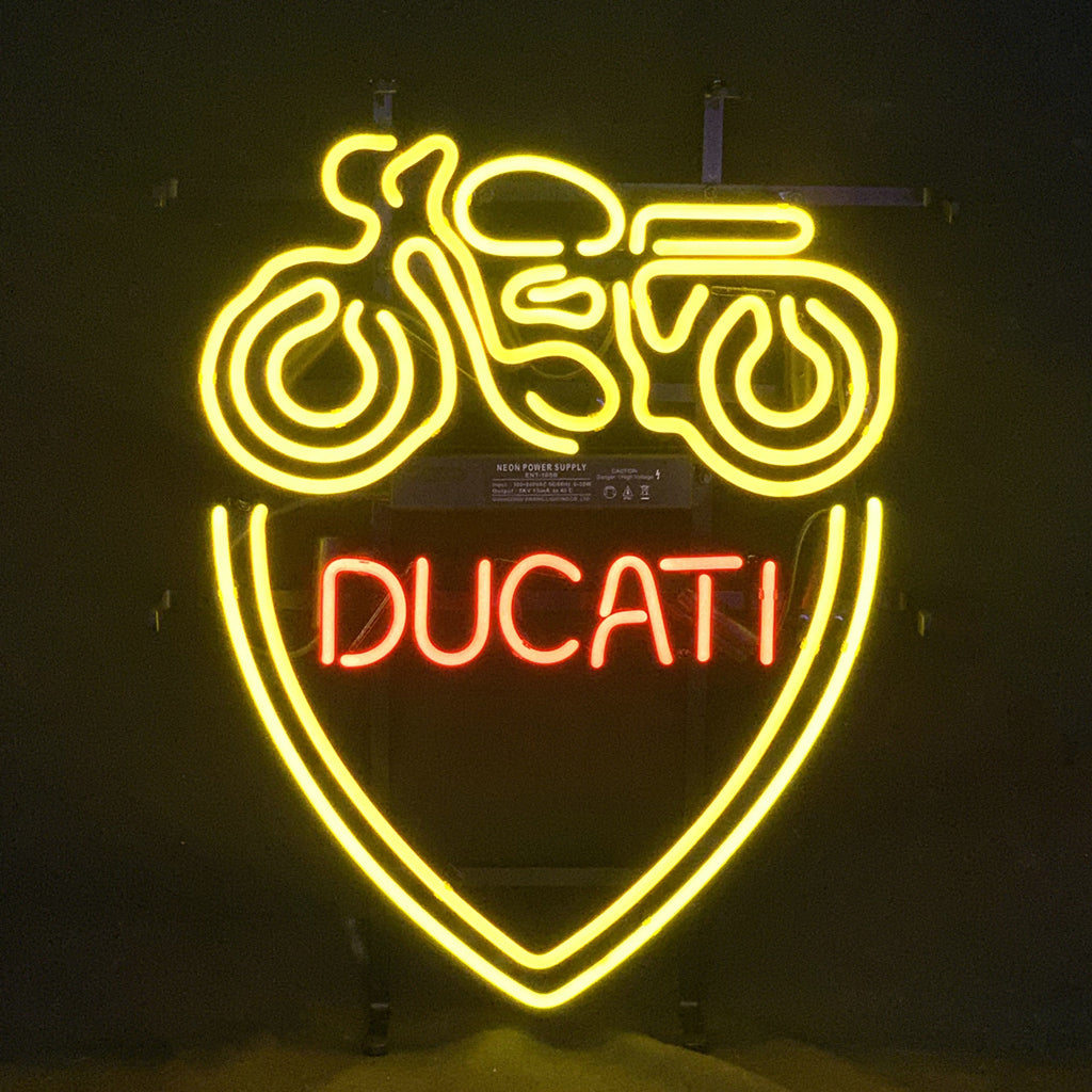 Ducati Motorcycle Neon Sign Light - ME442-  DRIVEN - 3