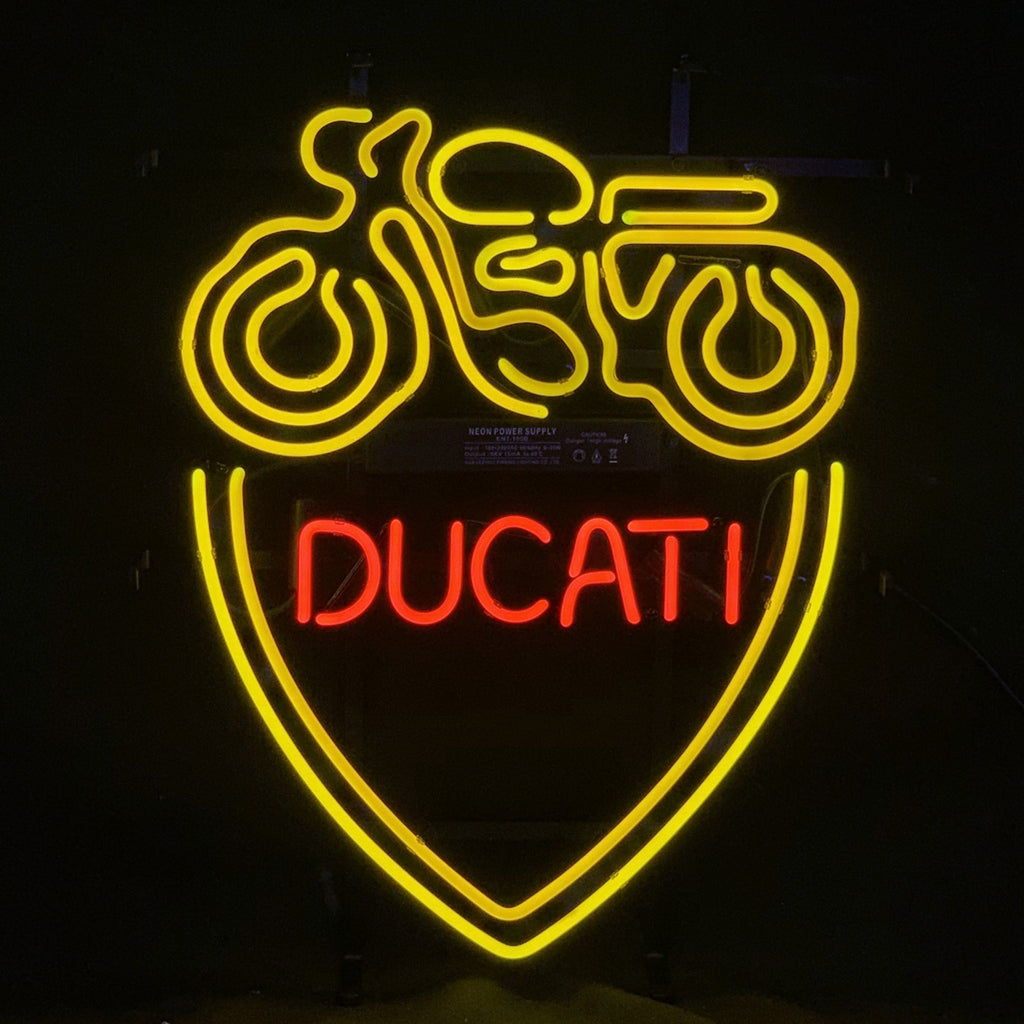 Ducati Motorcycle Neon Sign Light - ME442-  DRIVEN - 2