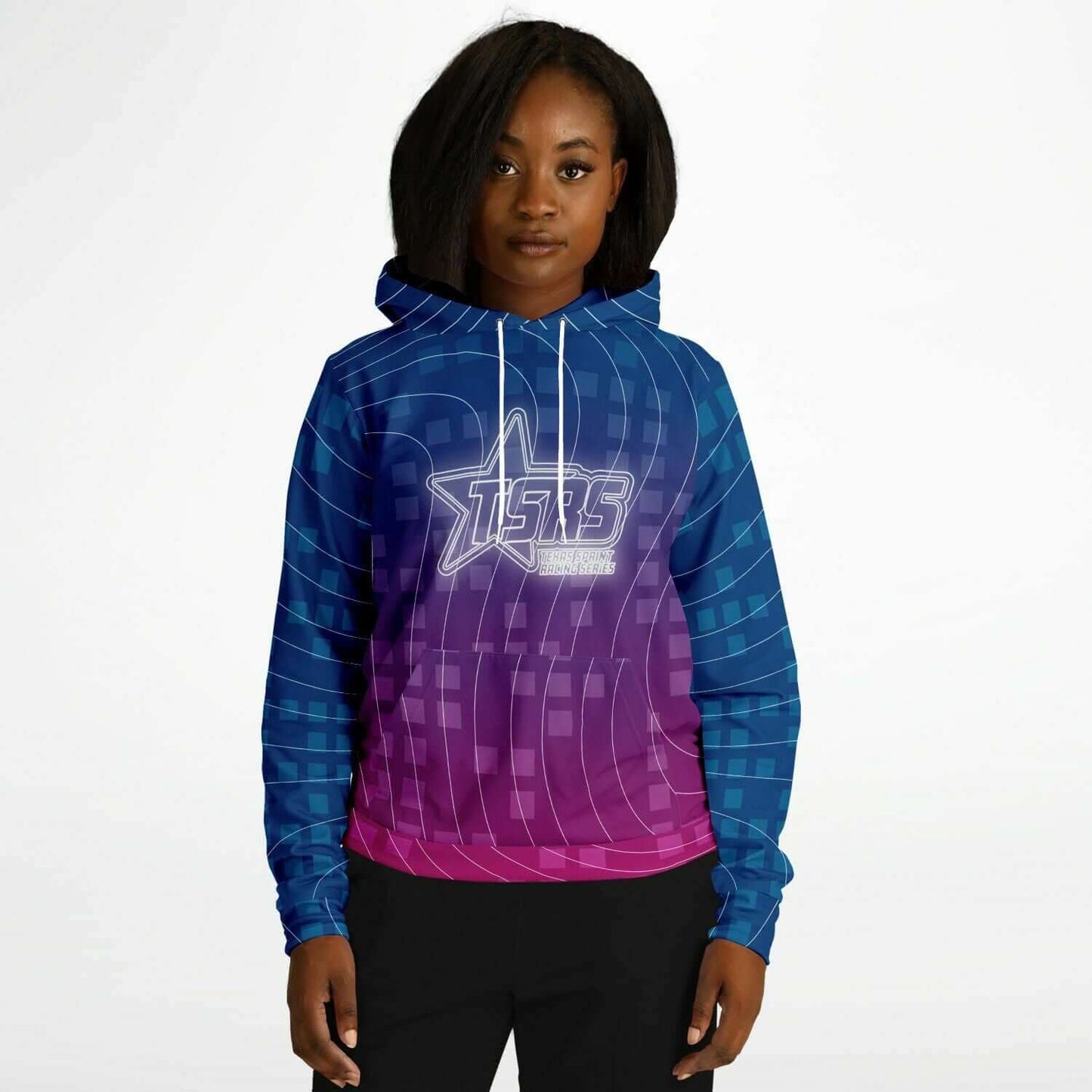 DRIVEN | TSRS '24 | Hoodie - Adult - Pink/Blue