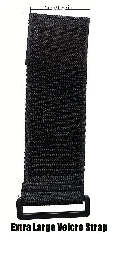 Elastic Nylon Velcro Cable Strap with Buckle for EV Hover - EVH-XL-BLK-STRAP-EVH-STD-STRAP-EVH-L-WHT-STRAP-EVH-L-BLK-STRAP-  DRIVEN - 6