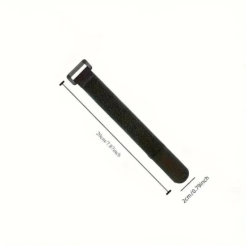 Elastic Nylon Velcro Cable Strap with Buckle for EV Hover - EVH-XL-BLK-STRAP-EVH-STD-STRAP-EVH-L-WHT-STRAP-EVH-L-BLK-STRAP-  DRIVEN - 13