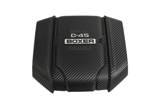 Engine Cover 3D Carbon Overlays - 2022+ BRZ / GR86 - 22BRZENGINE-3DBL-  DRIVEN - 1