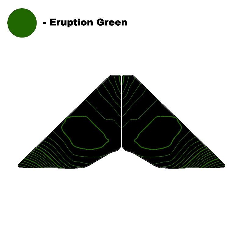 Topo Front Window Triangle Overlay (Printed Series) - 2021+ Bronco 4 Door - 21BRNDFTRIPT-TPAMBL-21BRNDFTRIPT-TPA51L-21BRNDFTRIPT-TPAZL-21BRNDFTRIPT-TPCGL-21BRNDFTRIPT-TPCBNL-  DRIVEN - 14
