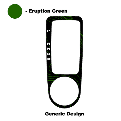 Topo Automatic Shifter Overlay (Printed Series) - 2021+ Bronco Automatic - 21BRNATTRIM-TPAMBL-21BRNATTRIM-TPA51L-21BRNATTRIM-TPAZL-21BRNATTRIM-TPCGL-21BRNATTRIM-TPCBNL-  DRIVEN - 15