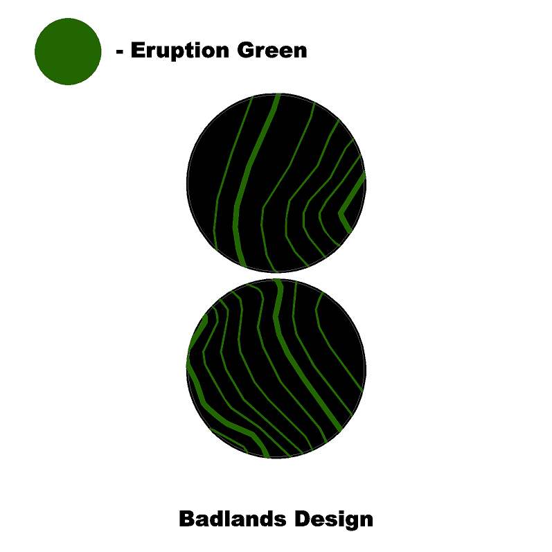 1966 Topographic Shifter Plate (Printed Series + Acrylic) - 2021+ Bronco - 21BRNAUTOSHIFT-TPAMBL-21BRNAUTOSHIFT-TPA51L-21BRNAUTOSHIFT-TPAZL-21BRNAUTOSHIFT-TPCGL-21BRNAUTOSHIFT-TPCBNL-  DRIVEN - 23