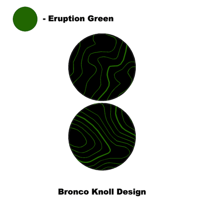 1966 Topographic Shifter Plate (Printed Series + Acrylic) - 2021+ Bronco