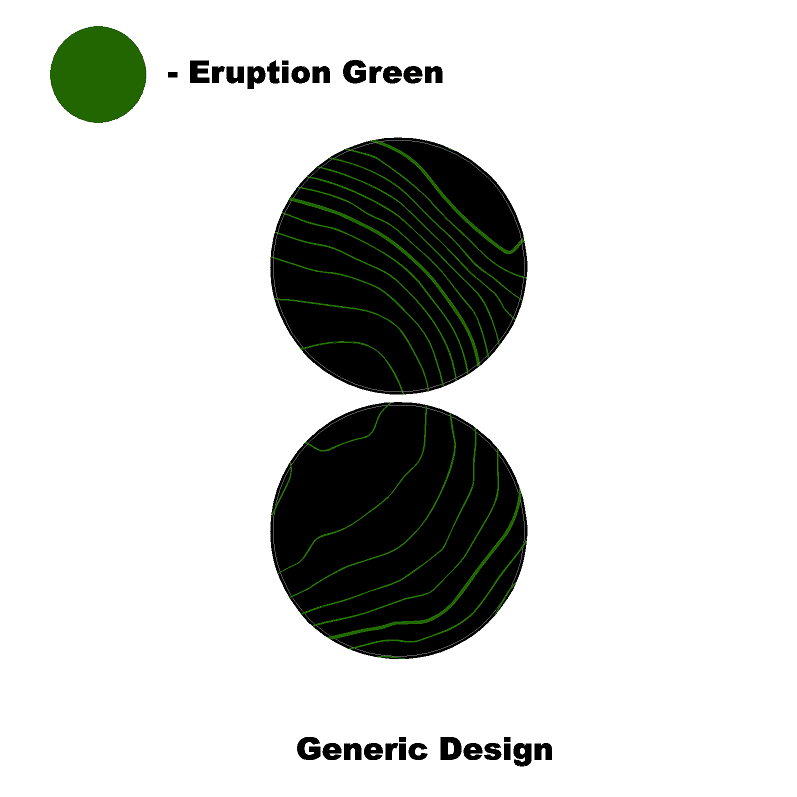 Topo Cup Holder Inserts (Printed Series + Acrylic) - 2021+ Bronco - 21BRNCPHLDRINS-TPAMBL-21BRNCPHLDRINS-TPA51L-21BRNCPHLDRINS-TPAZL-21BRNCPHLDRINS-TPCGL-21BRNCPHLDRINS-TPCBNL-  DRIVEN - 19