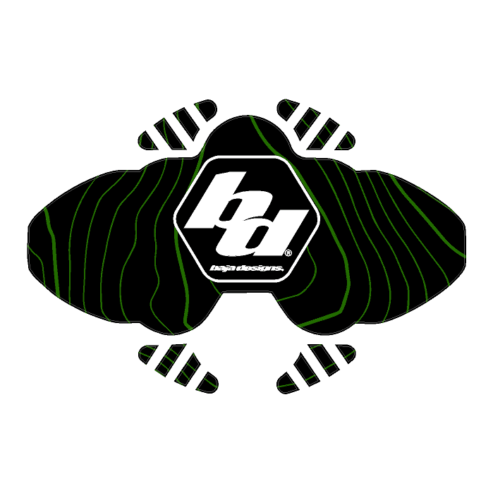 Baja Designs LP4 Topographic Light Cover Overlays  - Universal - BAJADESIGNSLP4TP-CARG-BAJADESIGNSLP4TP-CODE-BAJADESIGNSLP4TP-DS-BAJADESIGNSLP4TP-EG-BAJADESIGNSLP4TP-RR-  DRIVEN - 7