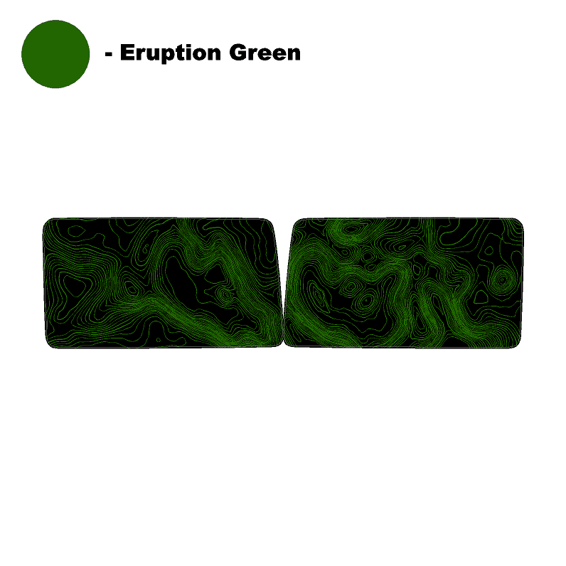 Topo Hardtop Side Window Overlays - 2021+ Bronco 4 Door - 21BRONCO4DRHDTP-TPAMB-21BRONCO4DRHDTPP-TPAMB-21BRONCO4DRHDTP-TPA51L-21BRONCO4DRHDTPP-TPA51L-21BRONCO4DRHDTP-TPAZL-  DRIVEN - 25