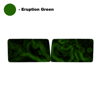 Topo Hardtop Side Window Overlays - 2021+ Bronco 4 Door - 21BRONCO4DRHDTP-TPAMB-21BRONCO4DRHDTPP-TPAMB-21BRONCO4DRHDTP-TPA51L-21BRONCO4DRHDTPP-TPA51L-21BRONCO4DRHDTP-TPAZL-  DRIVEN - 25