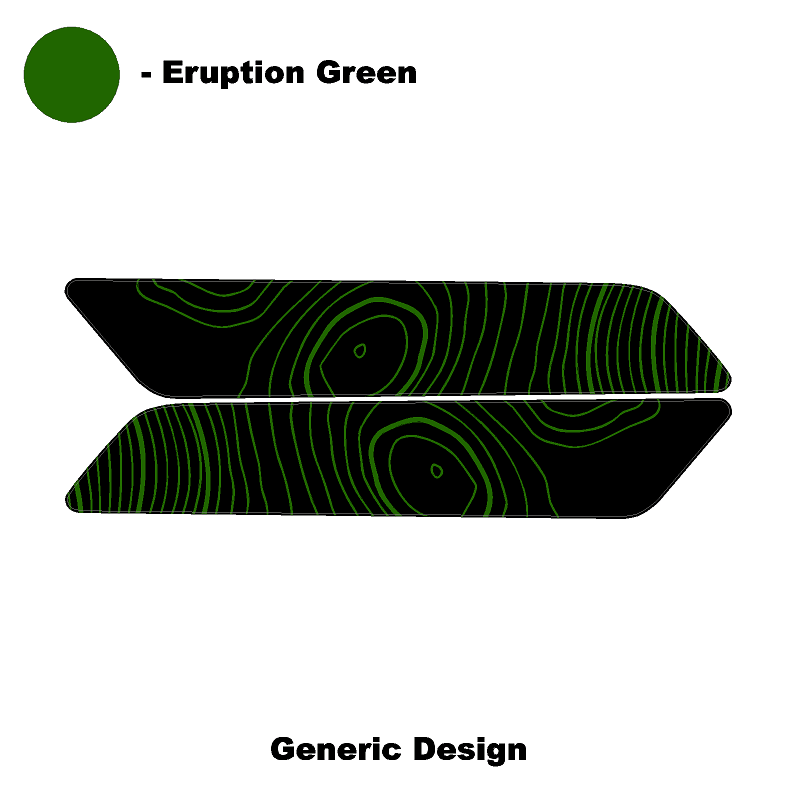 Topo Interior Front Door Grab Handle Overlay Kit (Printed + Laser Series) - 2021+ Bronco - 21BRNGRABFRDR-TPAMBL-21BRNGRABFRDR-TPA51L-21BRNGRABFRDR-TPAZL-21BRNGRABFRDR-TPCGL-21BRNGRABFRDR-TPCBNL-  DRIVEN - 19