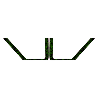 Topo Front Door Net Trim Overlay Kit (Printed Series) - 2021+ Bronco - 21BRNFTNET-TPAMBL-21BRNFTNET-TPA51L-21BRNFTNET-TPAZL-21BRNFTNET-TPCGL-21BRNFTNET-TPCBNL-  DRIVEN - 13