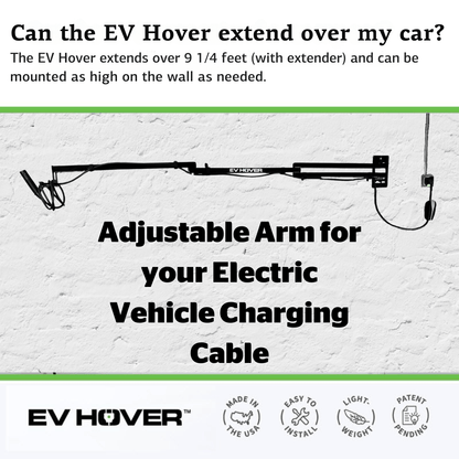 3-Foot Extender Arm for EV Hover Version 4