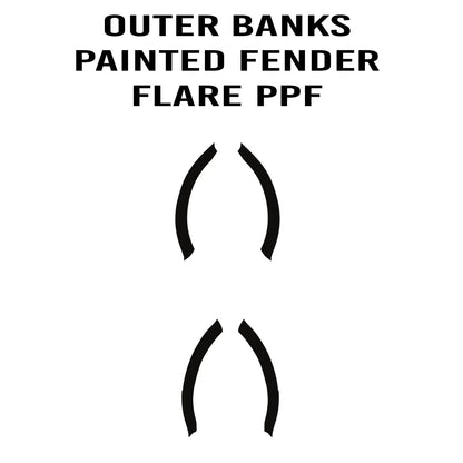 eXpert Fender Flare Paint Protection Film (Clear PPF) - 2021+ Bronco Outer Banks - 21BRNOBFLAREPPF-X1-21BRNOBFLAREPPF-X2-  DRIVEN - 1