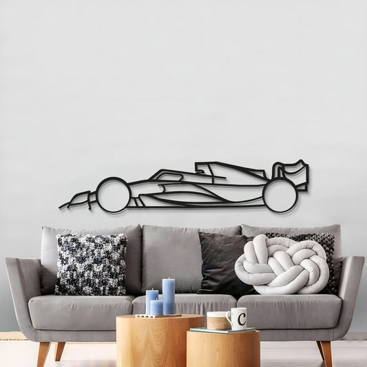 Formula 1 2022 Metal Car Wall Art- MT0978 - MT0978B49L-MT0978B69L-MT0978B80L-MT0978B99L-MT0978B120L-  DRIVEN - 2