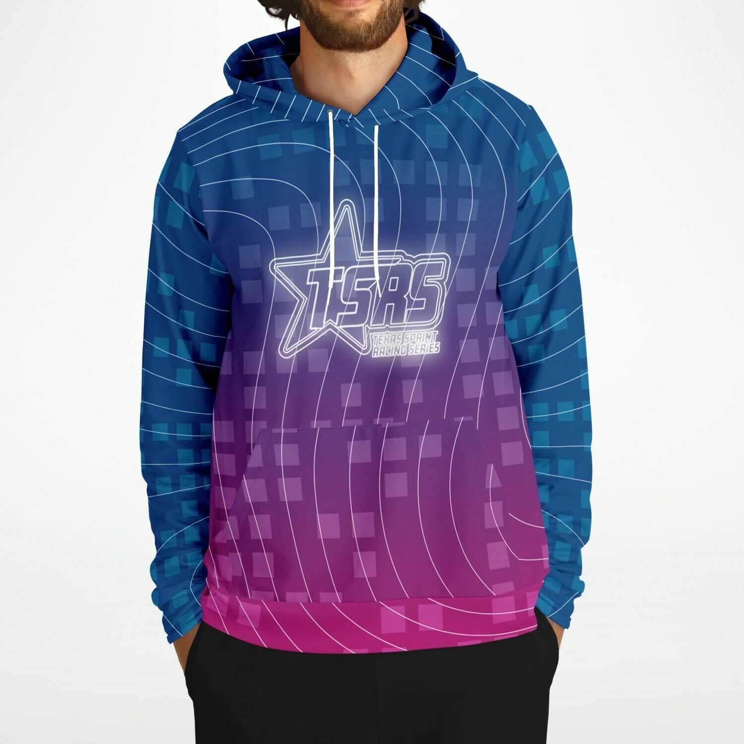 DRIVEN | TSRS '24 | Hoodie - Adult - Pink/Blue - | DRIVEN | - SBHDA-536475-XS-SBHDA-536475-S-SBHDA-536475-M-SBHDA-536475-L-SBHDA-536475-XL-SBHDA-536475-2XL-SBHDA-536475-3XL-SBHDA-536475-4XL