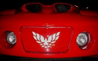 Front License Plate Cover Overlay Decal - 98-02 Firebird - FB:Front-01-FB:Front-02-FB:Front-03-FB:Front-04-FB:Front-05-  DRIVEN - 7