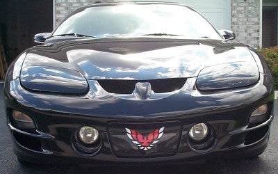Front License Plate Cover Overlay Decal - 98-02 Firebird - FB:Front-01-FB:Front-02-FB:Front-03-FB:Front-04-FB:Front-05-  DRIVEN - 8