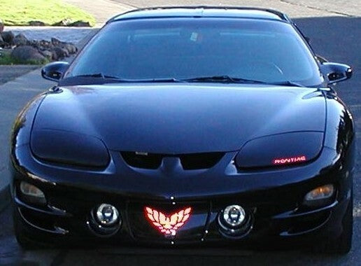 Front License Plate Cover Overlay Decal - 98-02 Firebird - FB:Front-01-FB:Front-02-FB:Front-03-FB:Front-04-FB:Front-05-  DRIVEN - 6