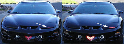Headlight Overlay Decal - 98-02 Firebird - FB:HL-01-FB:HL-02-FB:HL-03-FB:HL-04-FB:HL-05-  DRIVEN - 3