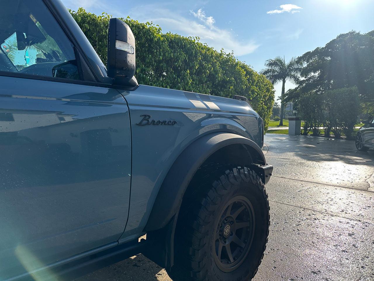 Fender Racing Stripes - 2021+ Bronco (non-Raptor) - 21BRNFENSTRIPE-MB-21BRNFENSTRIPE-GB-21BRNFENSTRIPE-RD-21BRNFENSTRIPE-WH-21BRNFENSTRIPE-BL-  DRIVEN - 10
