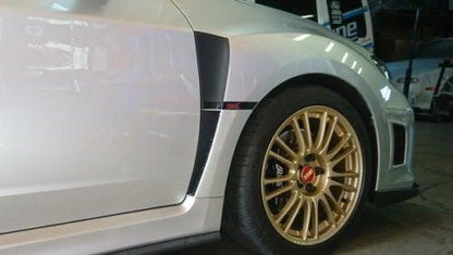Fender Vent Overlays - 2011-2014 Subaru WRX / STI - 11GRFENLWGB-11GRFENUPLWGB-11GRFENLWMB-11GRFENUPLWMB-11GRFENLW3DCF-  DRIVEN - 6