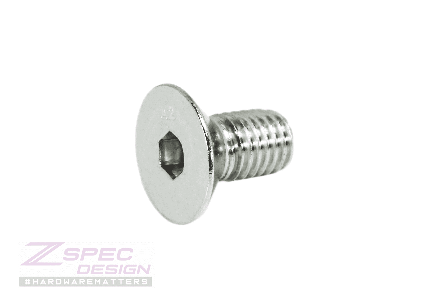 ZSPEC M10-1.5x16mm Flat-Head FHSC Fasteners, Stainless, Per Each - ZSD-012181-  DRIVEN - 2