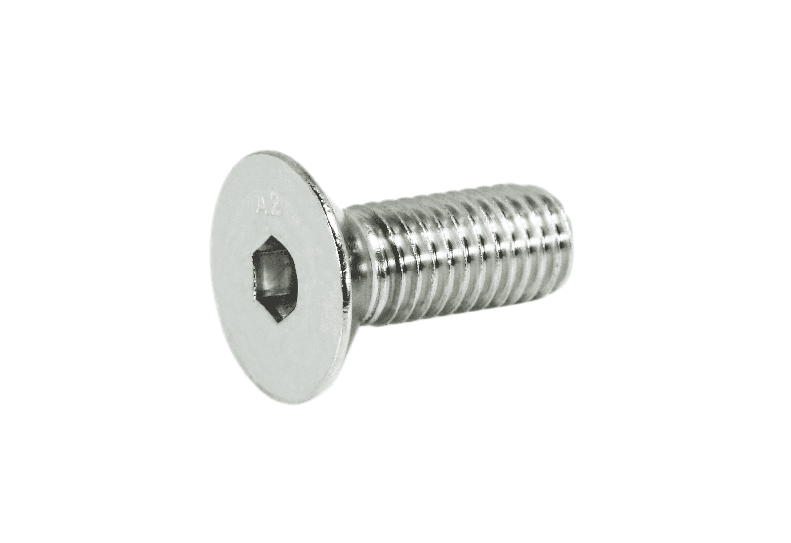ZSPEC M10-1.5x25mm Flat-Head FHSC Fasteners, Stainless, Per Each - ZSD-012204-  DRIVEN - 1