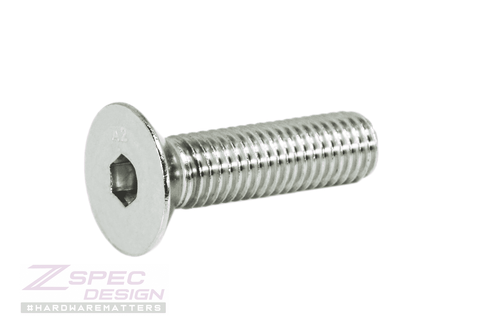 ZSPEC M10-1.5x40mm Flat-Head FHSC Fasteners, Stainless, Per Each - ZSD-012235-  DRIVEN - 4