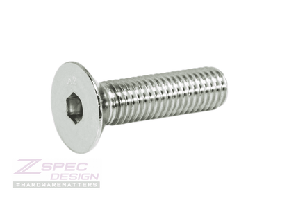 ZSPEC M10-1.5x40mm Flat-Head FHSC Fasteners, Stainless, Per Each - ZSD-012235-  DRIVEN - 4
