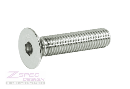 ZSPEC M10-1.5x45mm Flat-Head FHSC Fasteners, Stainless, Per Each - ZSD-012242-  DRIVEN - 2