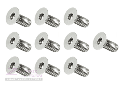 ZSPEC M4-0.7x10mm Fasteners, FHSC, Stainless Steel SUS304, 10-Pack - ZSD-012075-  DRIVEN - 2