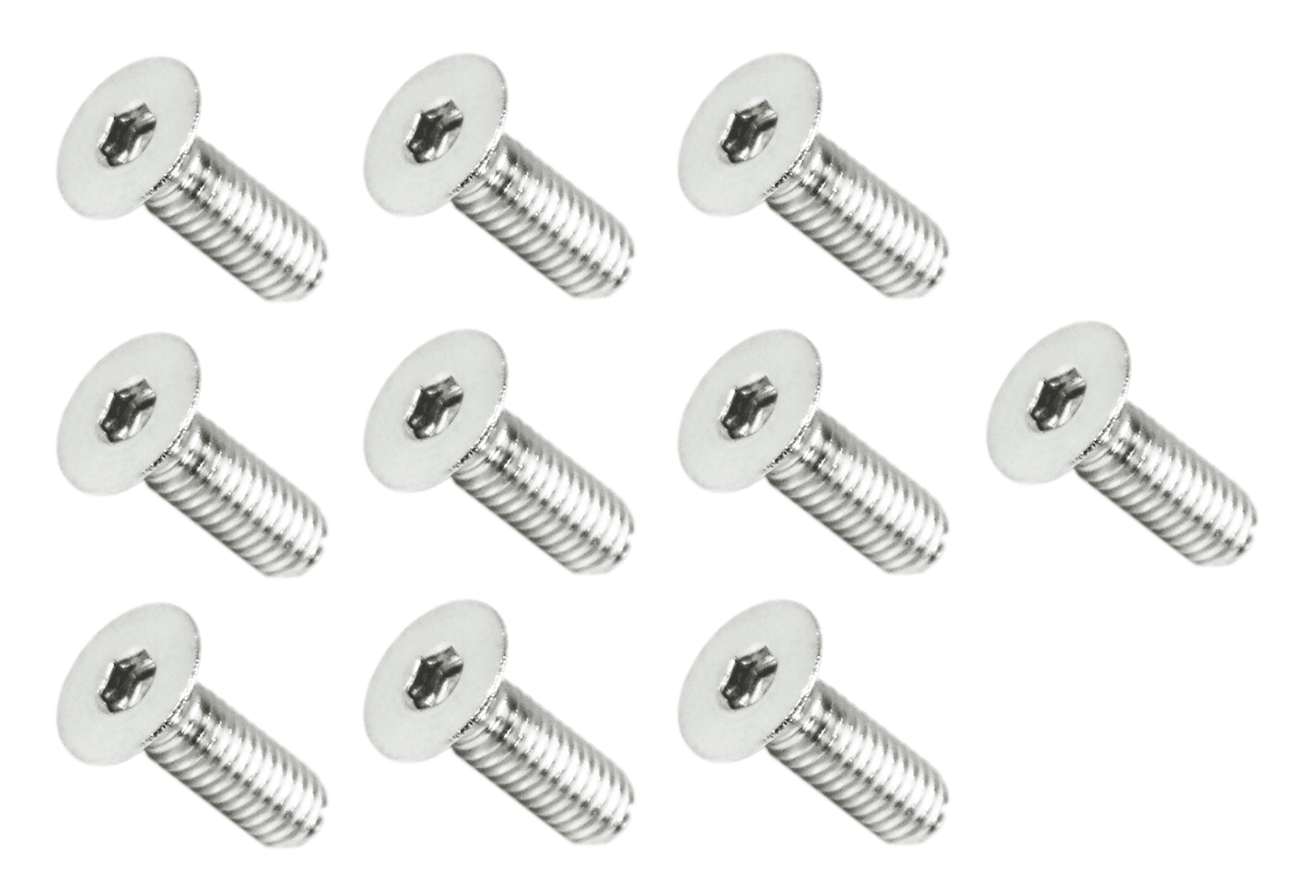 ZSPEC M4-0.7x12mm Fasteners, FHSC, Stainless Steel SUS304, 10-Pack - ZSD-012099-  DRIVEN - 1