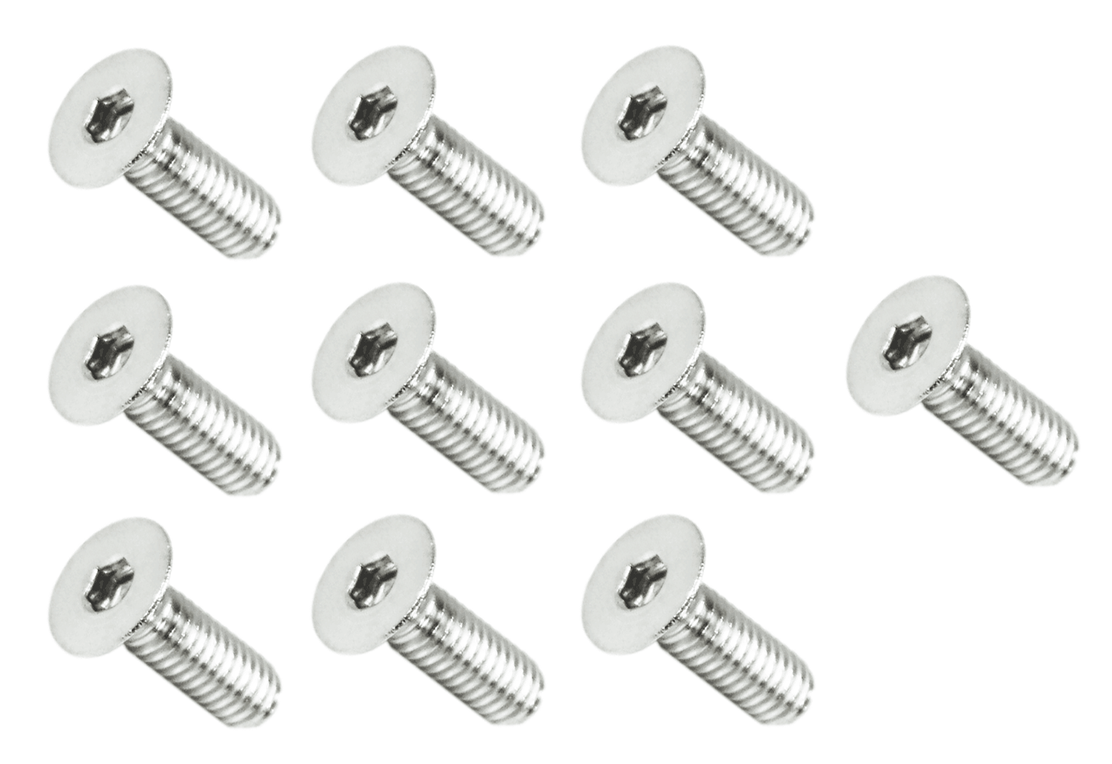 ZSPEC M4-0.7x12mm Fasteners, FHSC, Stainless Steel SUS304, 10-Pack - ZSD-012099-  DRIVEN - 1
