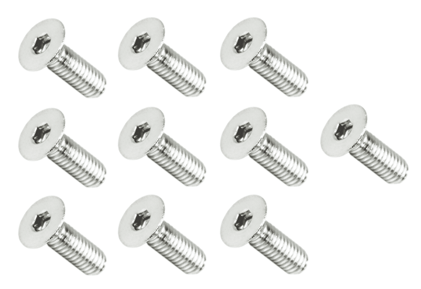 ZSPEC M4-0.7x16mm Fasteners, FHSC, Stainless Steel SUS304, 10-Pack - ZSD-012082-  DRIVEN - 1