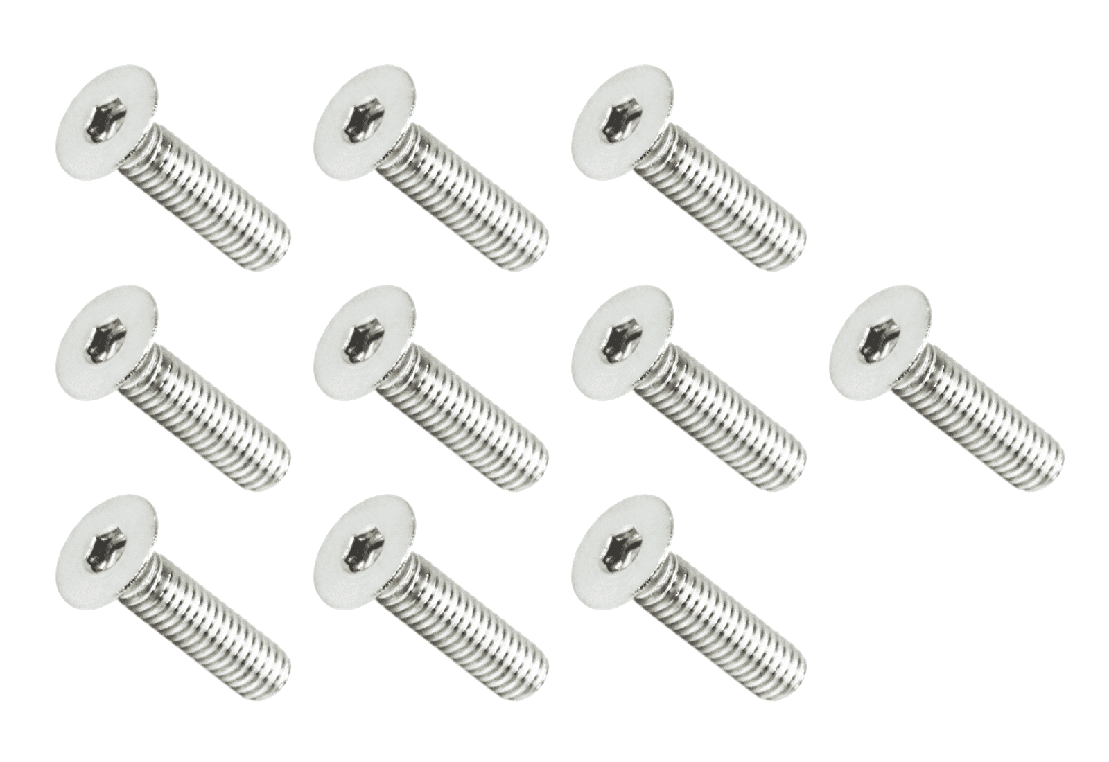 ZSPEC M4-0.7x16mm Fasteners, FHSC, Stainless Steel SUS304, 10-Pack - ZSD-012082-  DRIVEN - 3