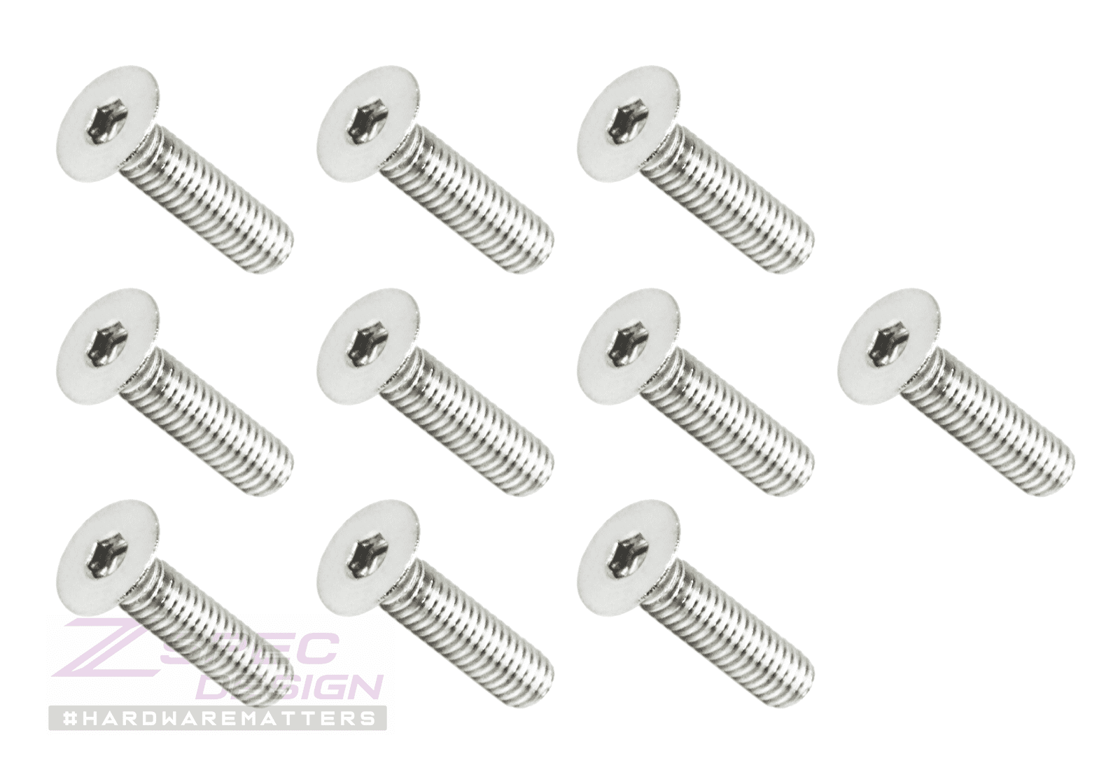 ZSPEC M4-0.7x16mm Fasteners, FHSC, Stainless Steel SUS304, 10-Pack - ZSD-012082-  DRIVEN - 4