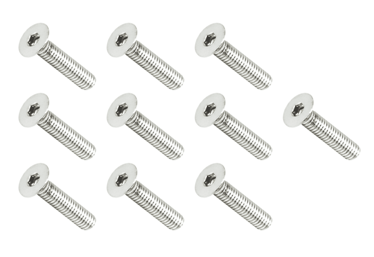 ZSPEC M4-0.7x20mm Fasteners, FHSC, Stainless Steel SUS304, 10-Pack - ZSD-012105-  DRIVEN - 1
