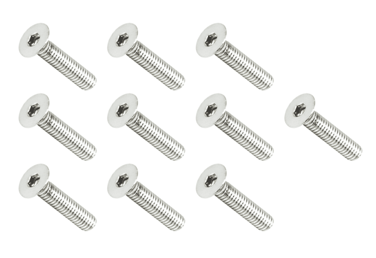 ZSPEC M4-0.7x20mm Fasteners, FHSC, Stainless Steel SUS304, 10-Pack - ZSD-012105-  DRIVEN - 1