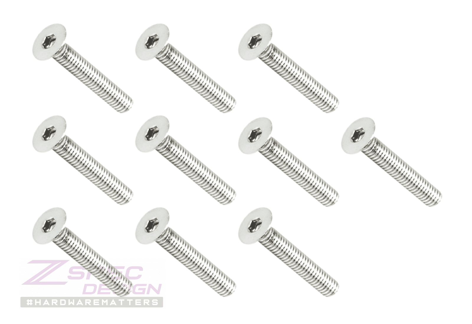 ZSPEC M4-0.7x25mm Fasteners, FHSC, Stainless Steel SUS304, 10-Pack - ZSD-012112-  DRIVEN - 2