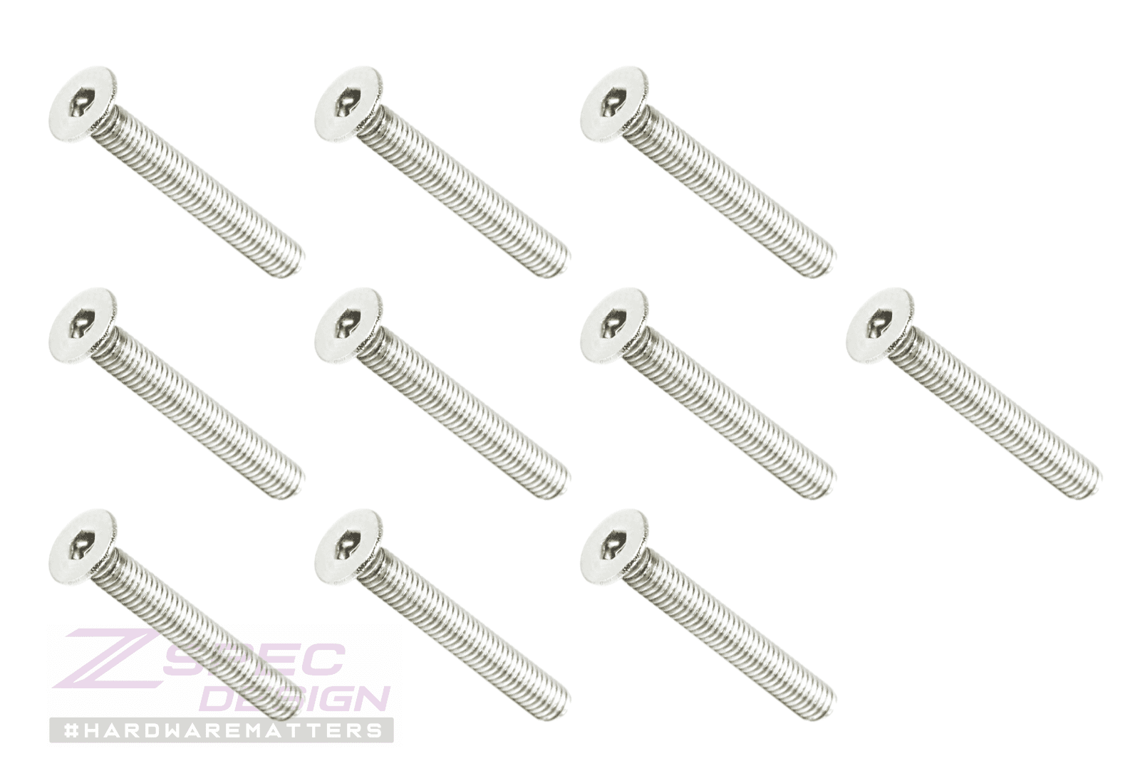 ZSPEC M4-0.7x30mm Fasteners, FHSC, Stainless Steel SUS304, 10-Pack - ZSD-012129-  DRIVEN - 2