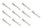 ZSPEC M4-0.7x30mm Fasteners, FHSC, Stainless Steel SUS304, 10-Pack
