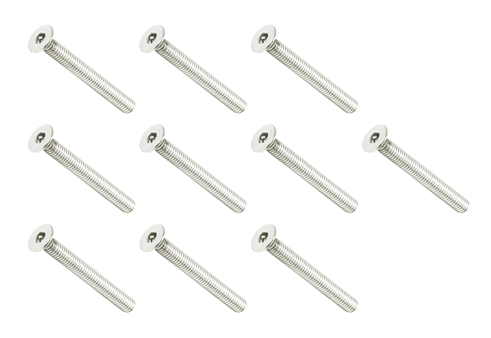ZSPEC M4-0.7x35mm Fasteners, FHSC, Stainless Steel SUS304, 10-Pack - ZSD-012136-  DRIVEN - 1