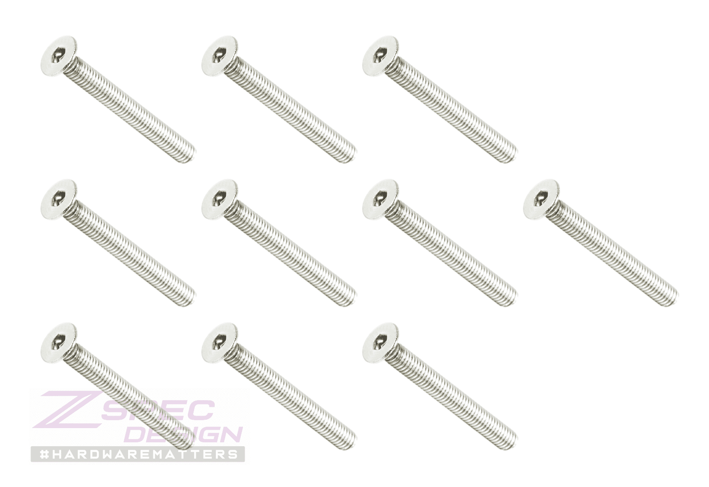 ZSPEC M4-0.7x35mm Fasteners, FHSC, Stainless Steel SUS304, 10-Pack - ZSD-012136-  DRIVEN - 2