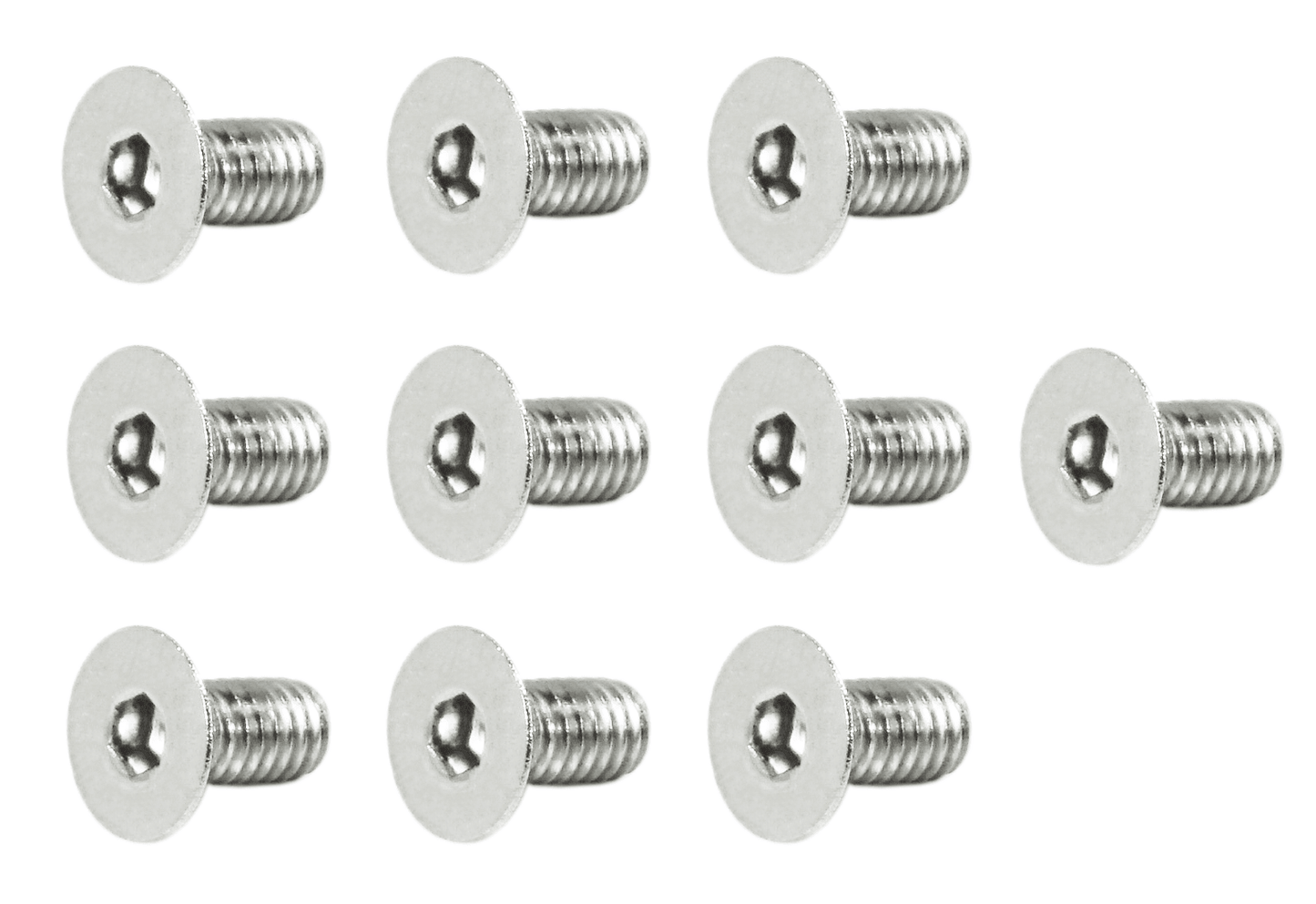 ZSPEC M4-0.7x8mm Fasteners, FHSC, Stainless Steel SUS304, 10-Pack - ZSD-012068-  DRIVEN - 1