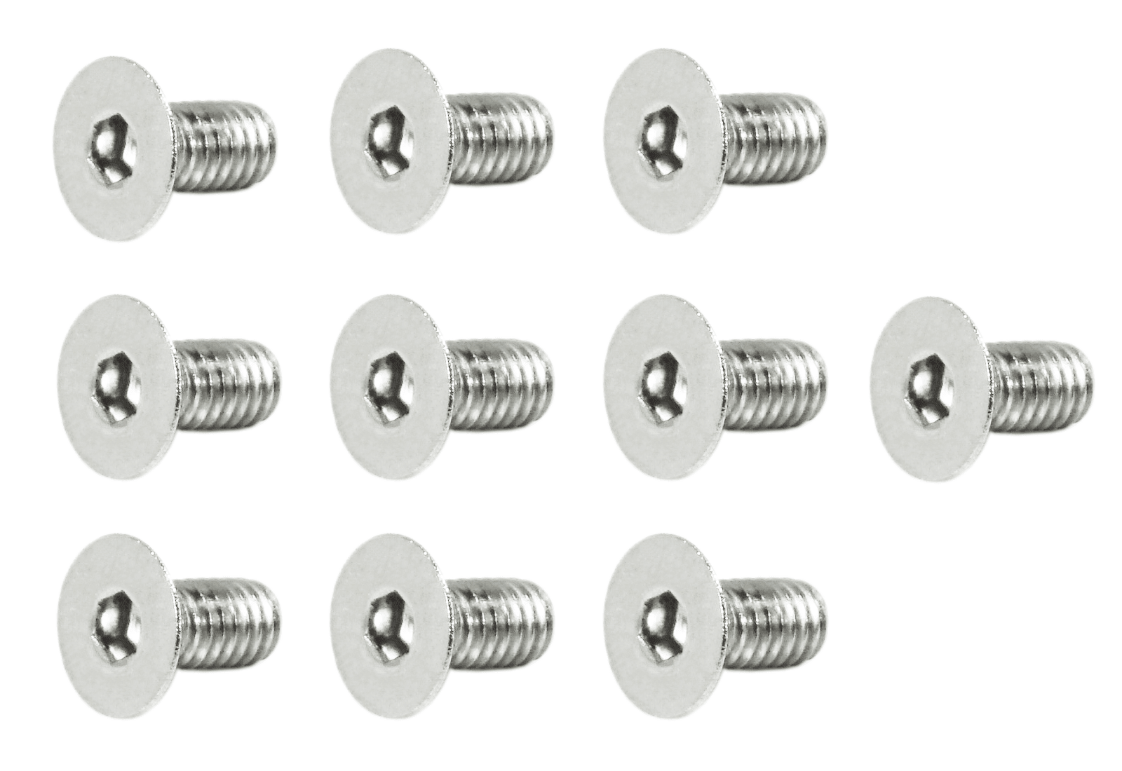 ZSPEC M4-0.7x8mm Fasteners, FHSC, Stainless Steel SUS304, 10-Pack - ZSD-012068-  DRIVEN - 1