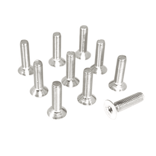 ZSPEC M6-1.0x25mm Flat-Head FHSC Fasteners, Stainless, 10-Pack - ZSD-192876-  DRIVEN - 1