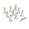 ZSPEC M6-1.0x25mm Flat-Head FHSC Fasteners, Stainless, 10-Pack