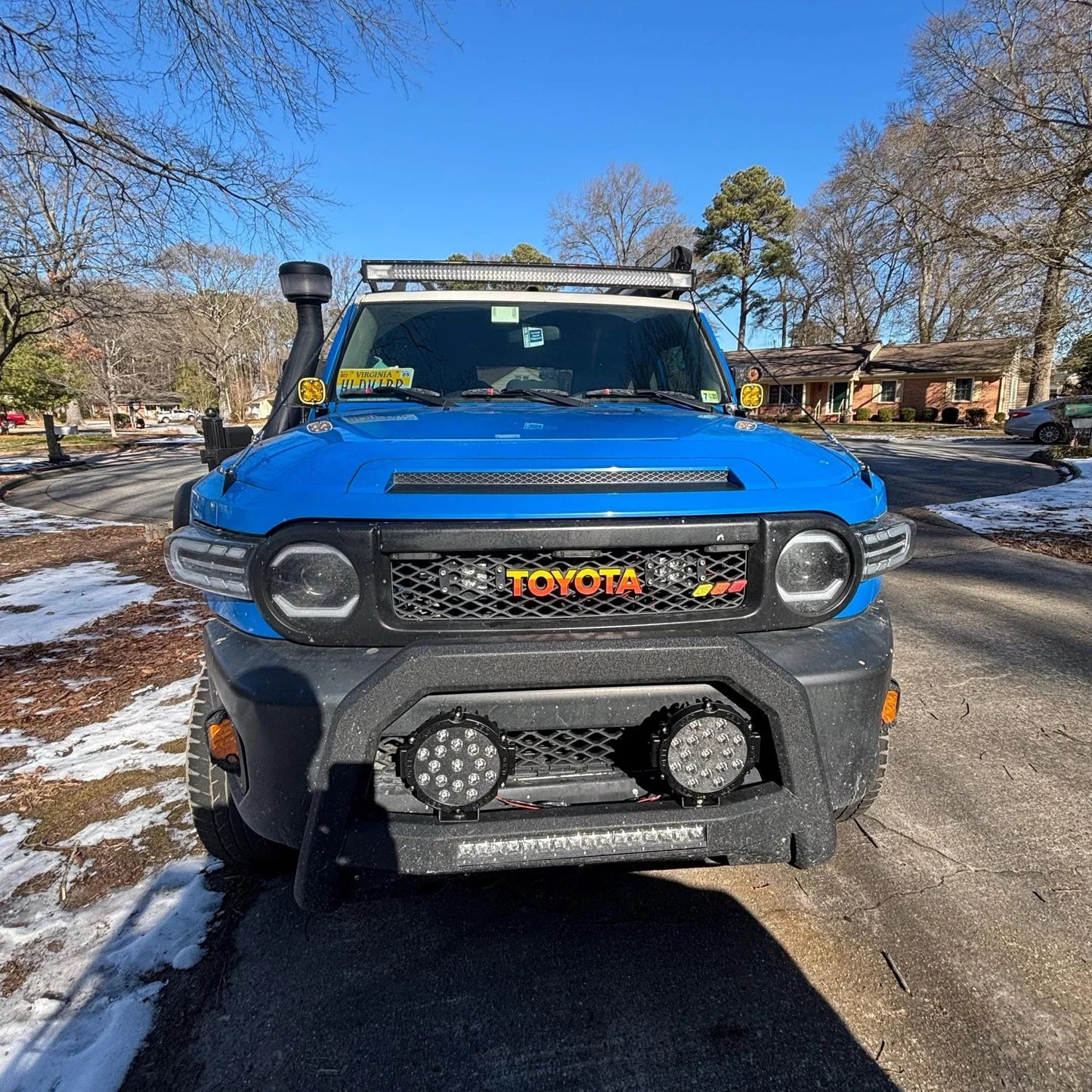 TOYOTA Front Grille Emblem Kit - 2024+ Land Cruiser / 07-14 FJ Cruiser - 24LC250-FG-TOYOTA-WH-24LC250-FG-TOYOTA-GB-24LC250-FG-TOYOTA-MB-24LC250-FG-TOYOTA-BL-24LC250-FG-TOYOTA-GR-  DRIVEN - 13